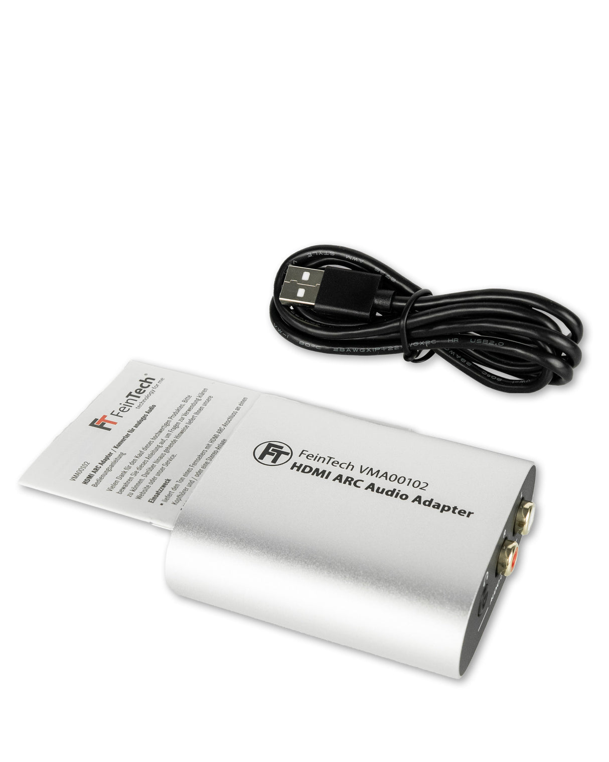 VMA00102 HDMI ARC Audio TV - Adapter mit Lautstärke - Steuerung - FeinTech