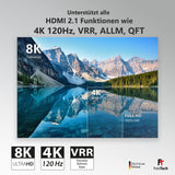 VSW14100 HDMI 2.1 Switch 4 In 1 Out | 4K 120Hz | Auto - Switching - FeinTech