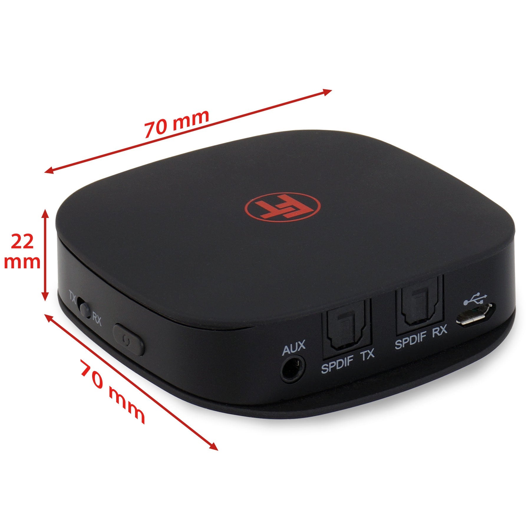 FeinTech ABT00101 Audio Sender & Empfänger Bluetooth Hi-Fi-Adapter