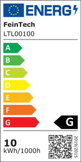 LTL00100 LED Schreibtischlampe mit USB und großer Leuchtfläche - FeinTech