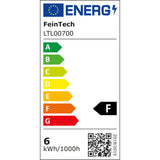 LTL00700 LED Monitor Lampe aus eloxliertem Aluminium - FeinTech