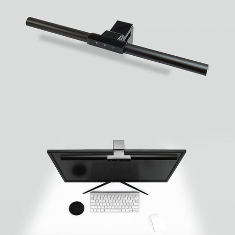 LTL00700 LED Monitor Lampe aus eloxiertem Aluminium - FeinTech