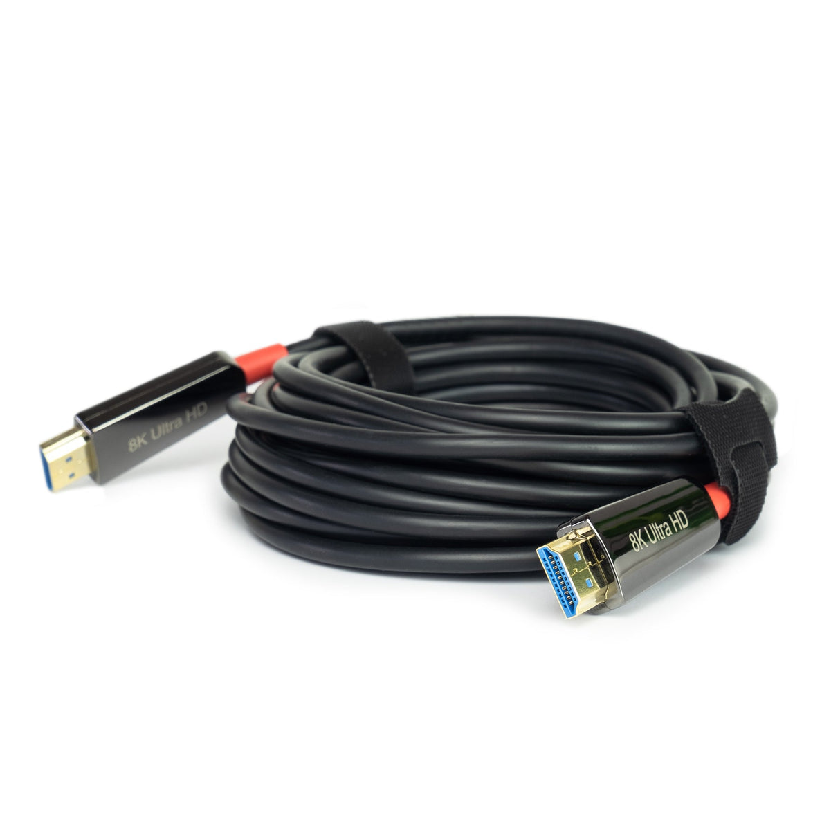 Optisches HDMI Glasfaser-Hybrid Kabel 8K 60Hz / 4K 120Hz 48 Gbps - FeinTech