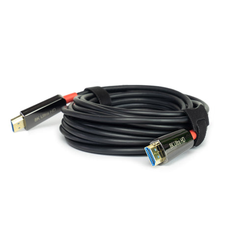HDMI Glasfaserkabel 8K 60Hz / 4K 120Hz 48 Gbps - FeinTech
