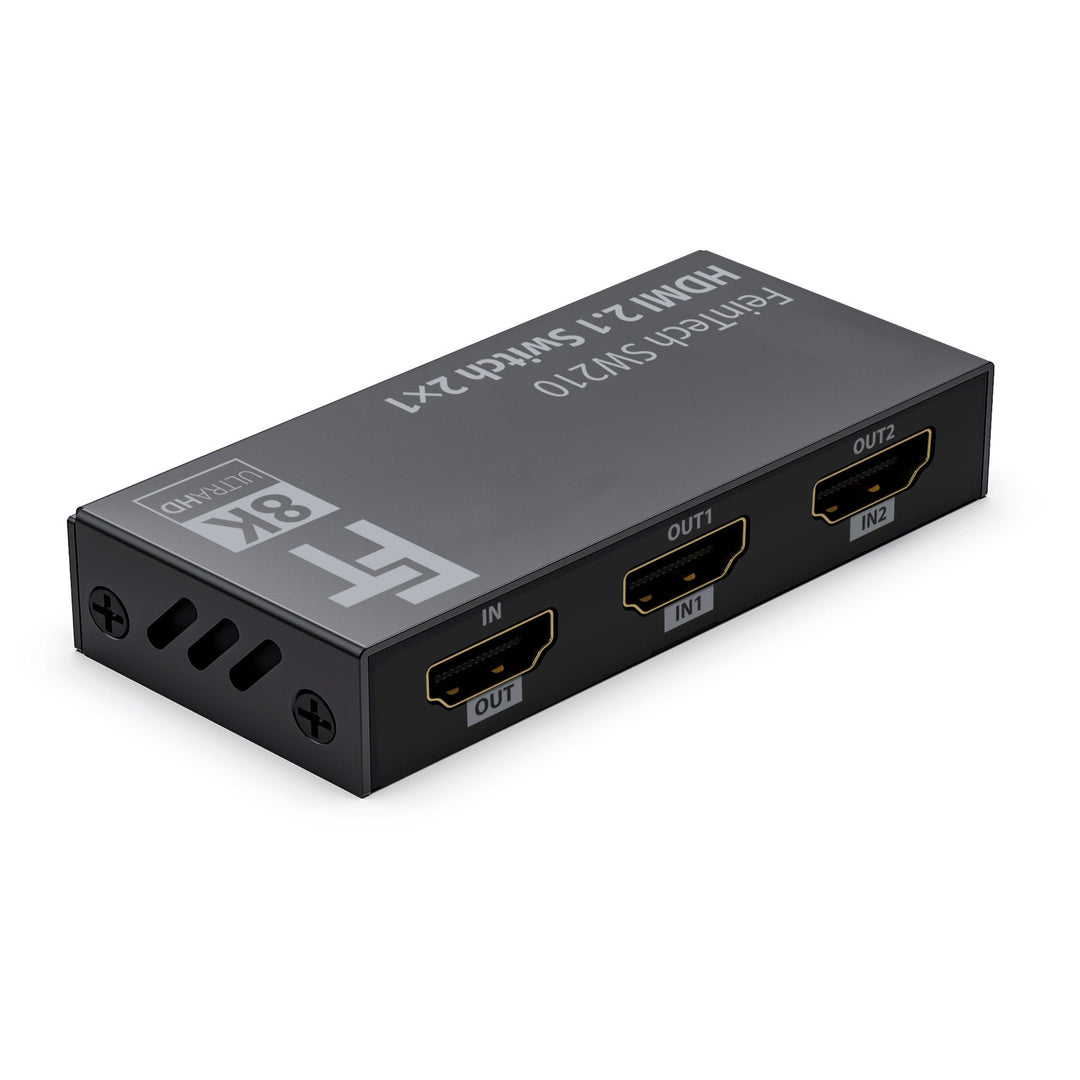 SW210 HDMI 2.1 Switch 2x1 bi-directional - FeinTech