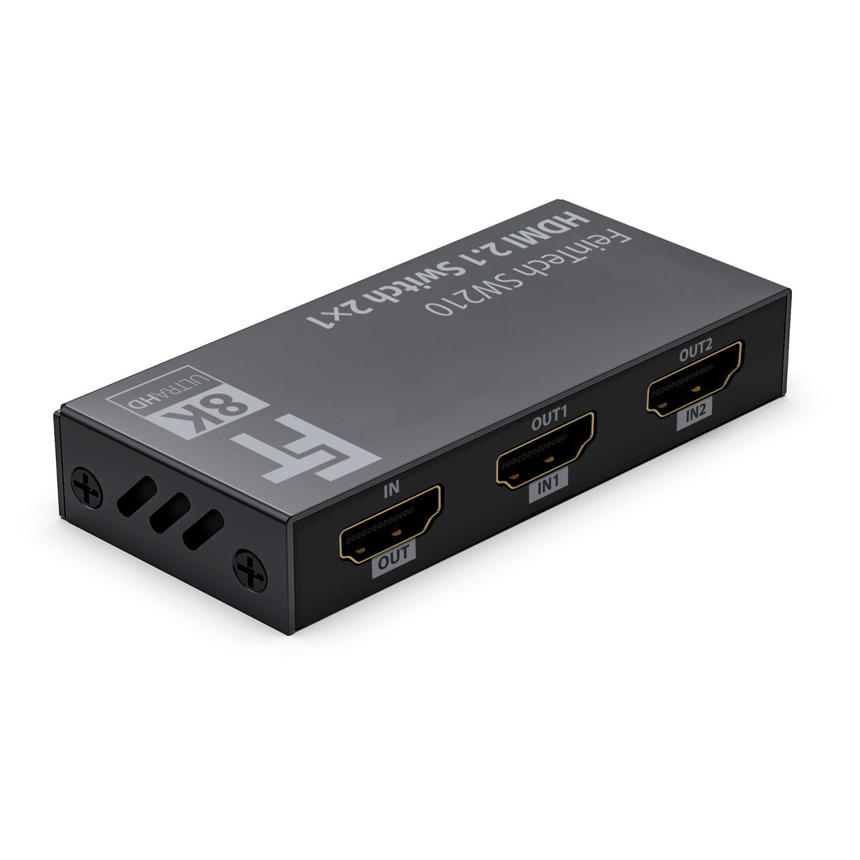 SW210 HDMI 2.1 Switch 2x1 bi-direktional - FeinTech