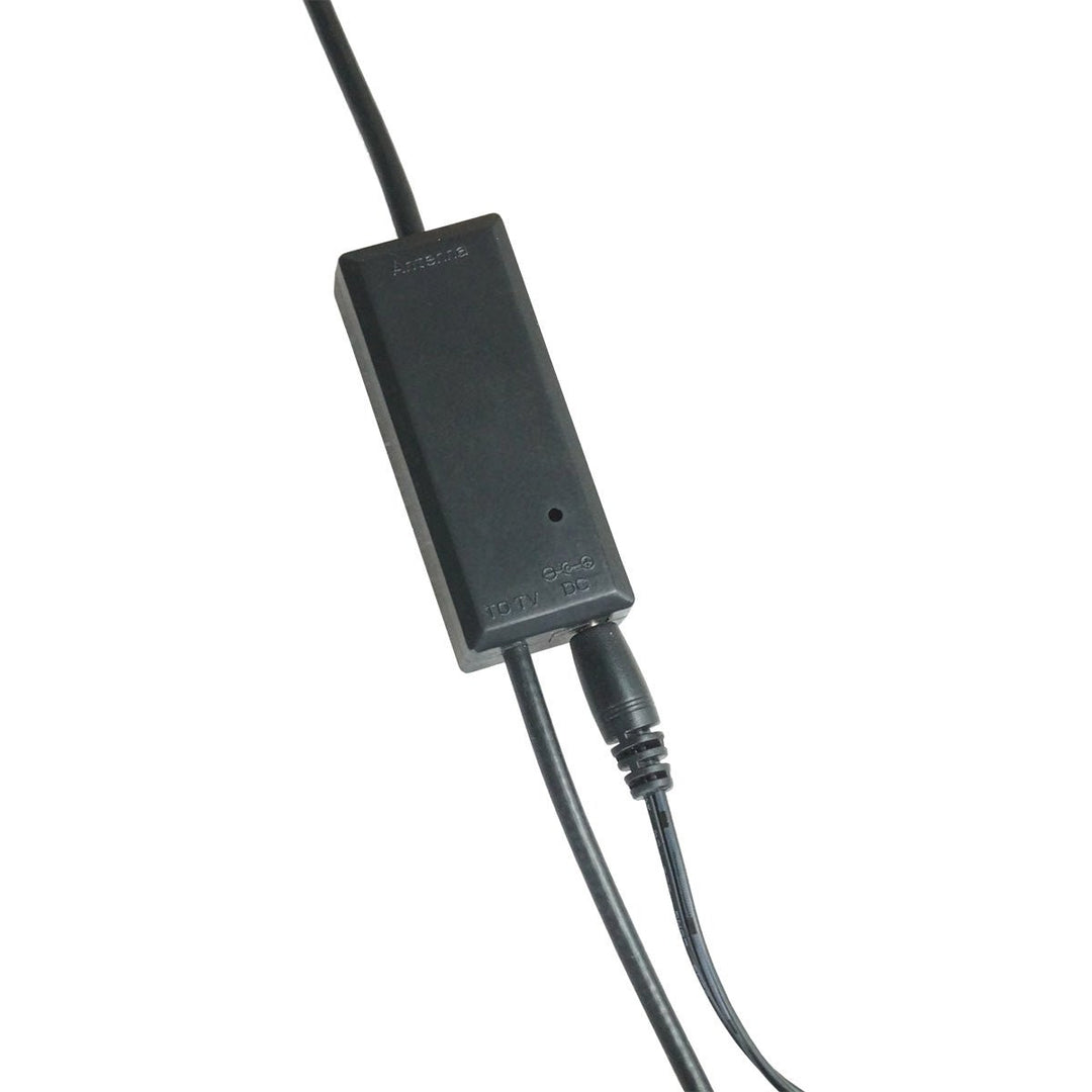 Portable Digital TV Antenna with Detachable Suction/Clip Mount For TV Tuner
