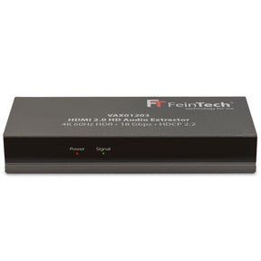 VAX01203 HDMI Audio Extractor | 4K 60Hz | HDMI HD-Audio - FeinTech