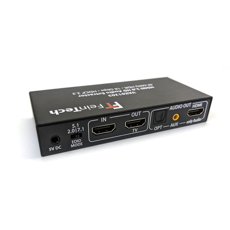 VAX01203 HDMI Audio Extractor | 4K 60Hz | HDMI HD-Audio - FeinTech
