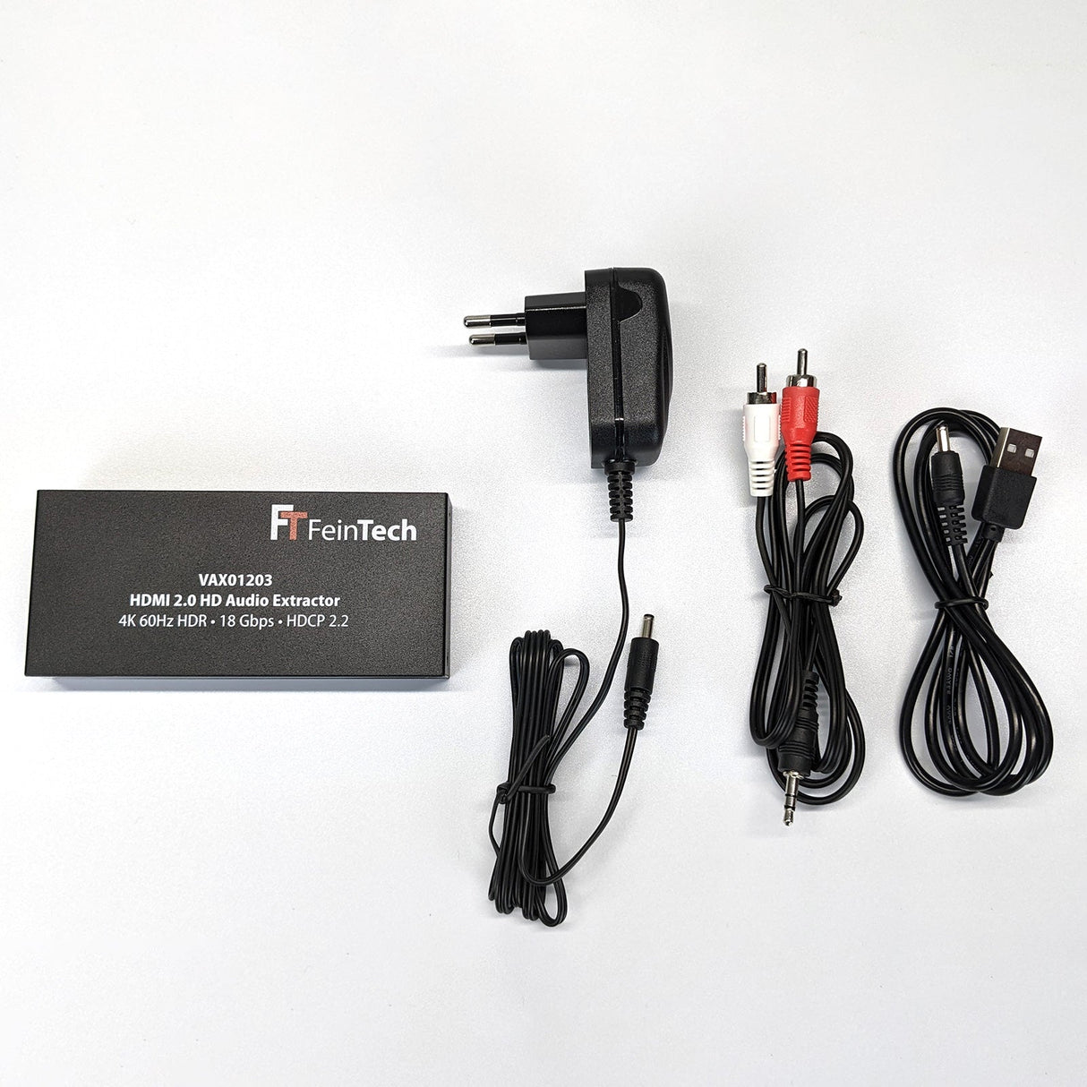 VAX01203 HDMI 2.0 HD Audio Extractor - FeinTech