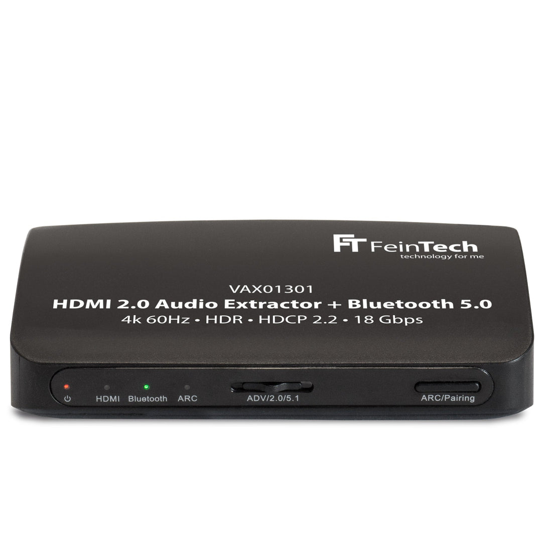 VAX01301 HDMI Audio Extractor mit Bluetooth Sender und ARC - FeinTech