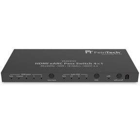 VAX04101 HDMI eARC Pass Switch 4x1 für Soundbar - FeinTech
