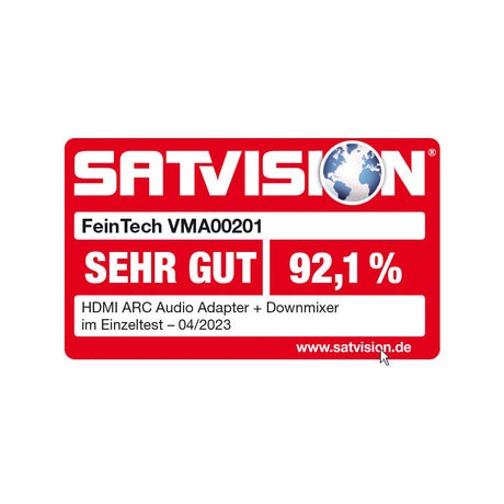 VMA00201 HDMI ARC Audio TV-Adapter für Kopfhörer und Soundbar - FeinTech