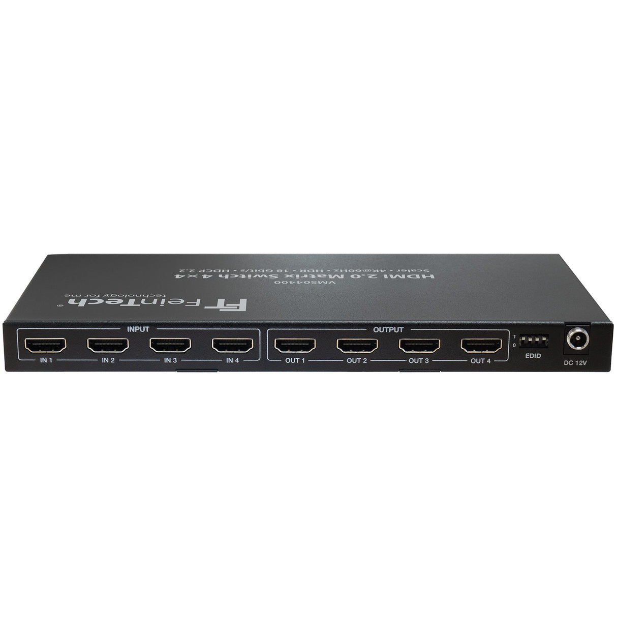 VMS04400 HDMI 2.0 Matrix Switch 4x4 mit Scaler - FeinTech