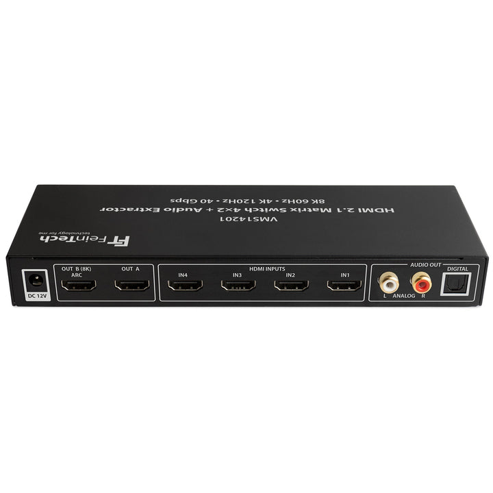 VMS14201 HDMI 2.1 Matrix Switch 4x1 mit Audio Extractor - FeinTech