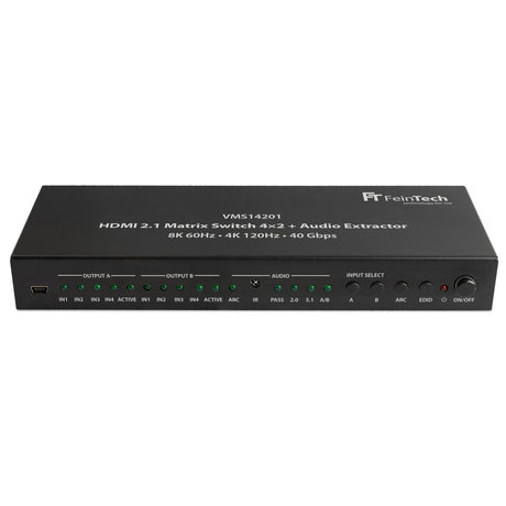 VMS14201 HDMI 2.1 Matrix Switch 4x1 mit Audio Extractor - FeinTech