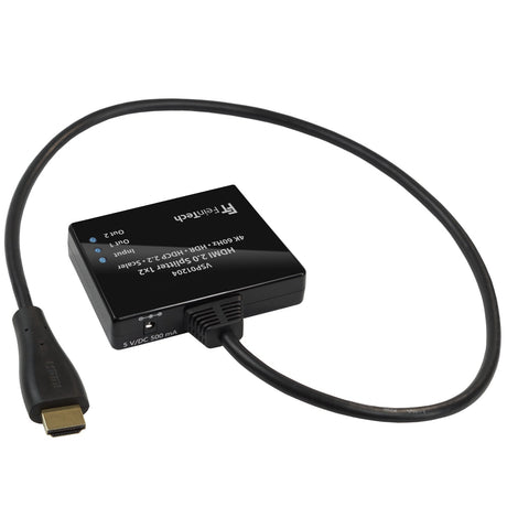 VSP01204 HDMI 2.0 Splitter 1x2 Pigtail - FeinTech