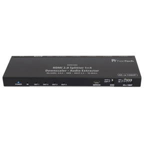 VSP01403 HDMI 2.0 Splitter 1x4 mit Audio Extractor (nicht mehr erhältlich) - FeinTech