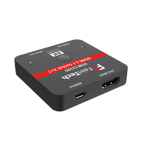VSW12100 HDMI 2.1 Switch 2 In 1 Out | 4K 120Hz | Auto-Switching - FeinTech